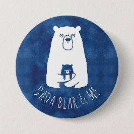 DADA BEAR & ME | Pappa Kids Dotter Son Dada Bear Knapp
