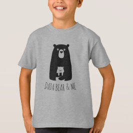 DADA BEAR & ME | Pappa Kids Dotter Son Dada Bear T Shirt