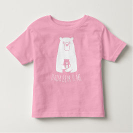 DADA BEAR & ME | Pappa Kids Dotter Son Dada Bear T Shirt