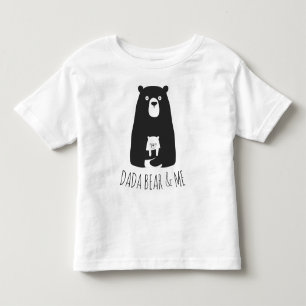 DADA BEAR & ME   Pappa Kids Dotter Son Dada Bear T Shirt