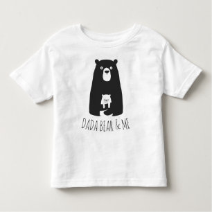 DADA BEAR & ME   Pappa Kids Dotter Son Dada Bear T T Shirt