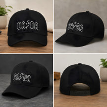 DADA Broderad Basebollmössa | Minimalistisk Pappam