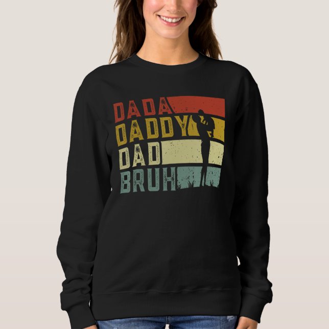 Dada Daddy Dad Bruh Happy Funny Fathers Day 2023 T Shirt (Framsida)