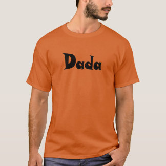 Dada Design Söt Font T Shirt
