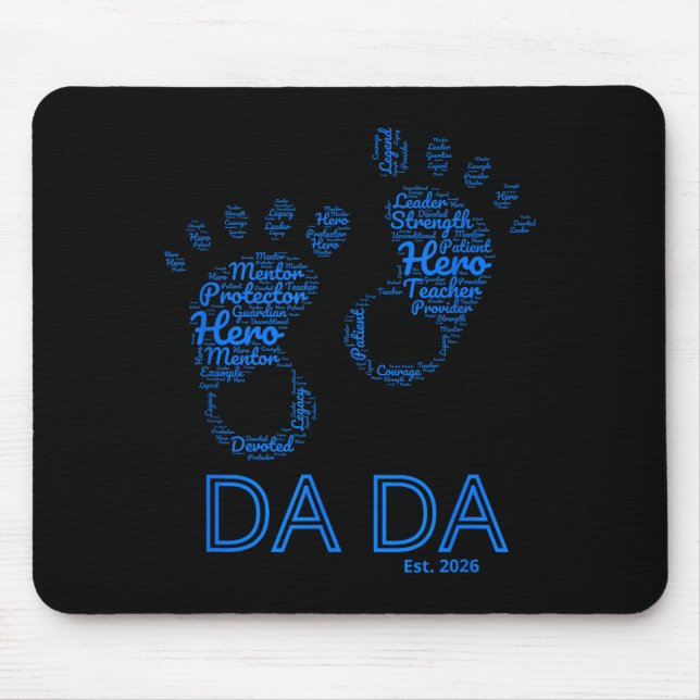 Dada Fars Dag Est 2026 Ordmoln Bebis Musmatta (Framsidan)