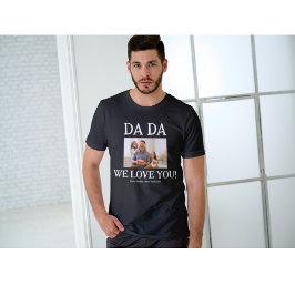 Dada Fars dag Personlig Anpassningsbar T Shirt