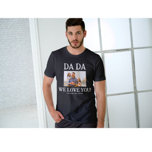 Dada Fars dag Personlig Anpassningsbar T Shirt