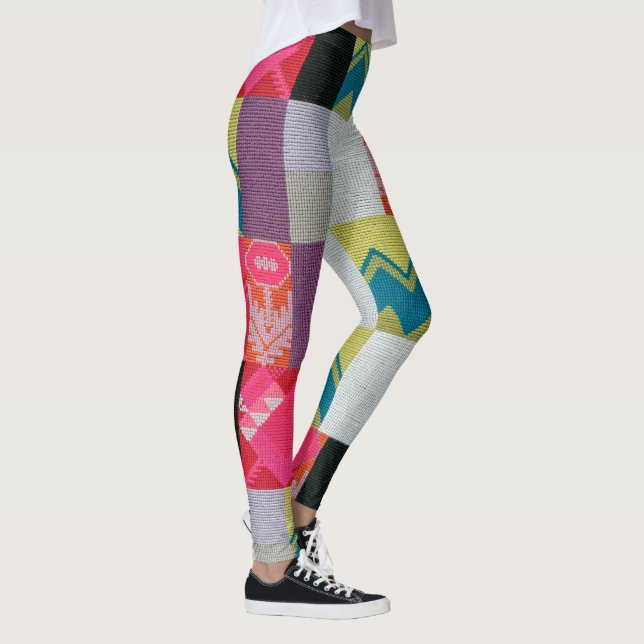 Dada Flowers Garden | Sophie Taeuber-Arp | Leggings (Höger)