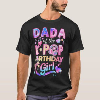 Dada från K-Pop Birthday Girls koreansk musik T Shirt
