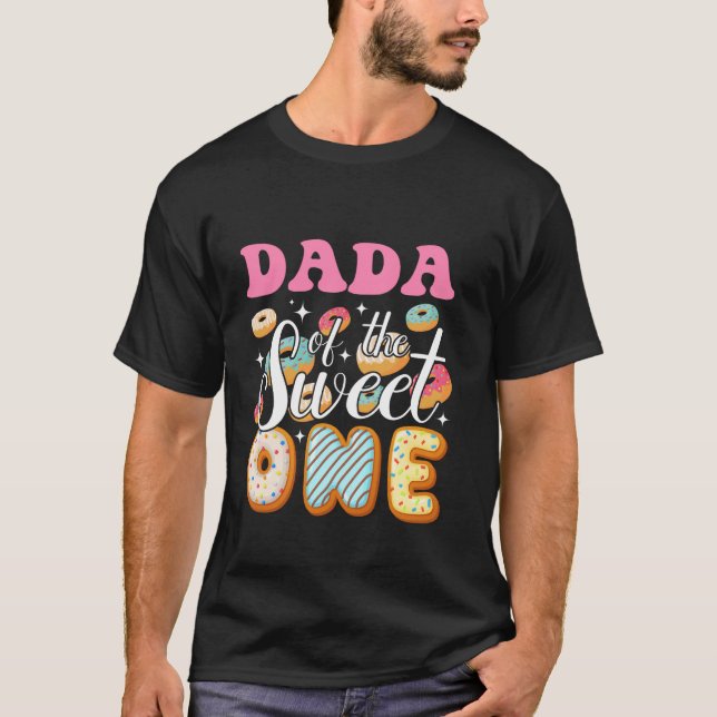 Dada i södern en första födelsedag Donut Party f T Shirt (Framsida)