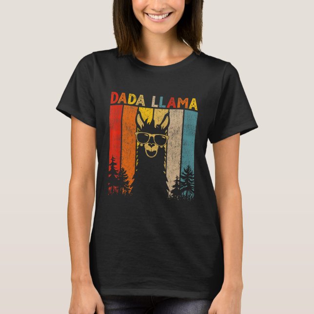 Dada Llama Älskare för Manar kvinnor T Shirt (Framsida)