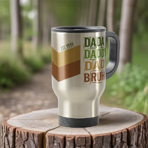 Dada Pappa Pappa Bror Anpassad Modern Typsnitt Resemugg