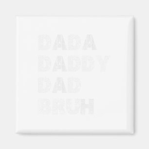 Dada pappa Pappa Bruh Lycklig Fars dag Manar Gift  Magnet