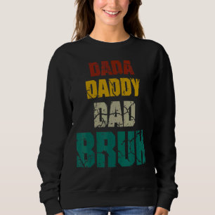 Dada pappa Pappa Bruh Vintage Manar Far T Shirt