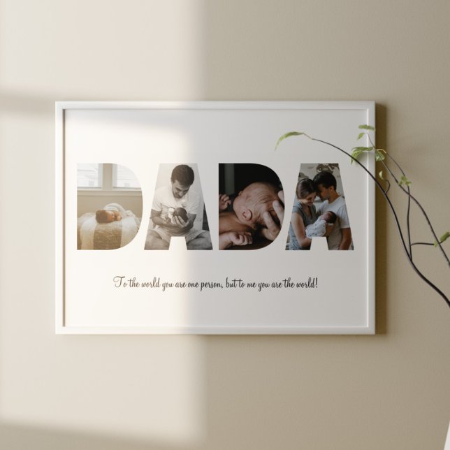 Dada Photo Collage Poster (Skapare uppladdad)