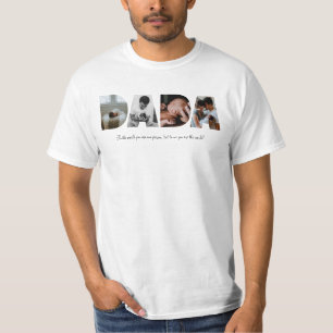 Dada Photo Collage Shirt för Fars dag T