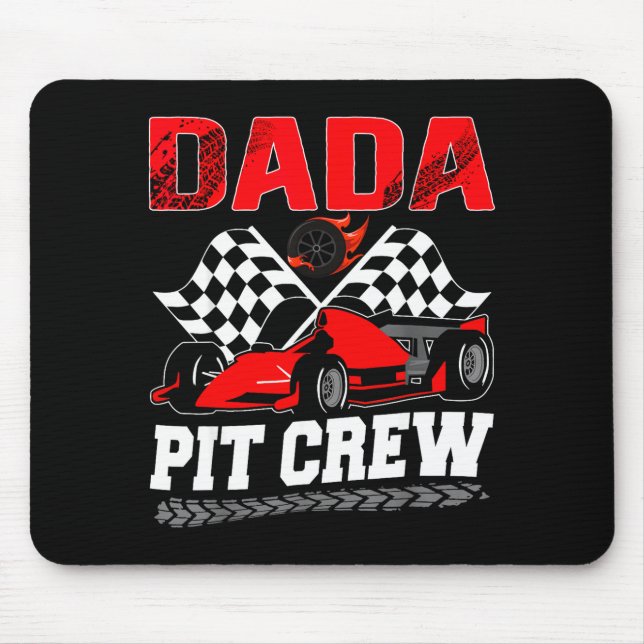 Dada T Crew Racing Family Race Car Birthday Boy  Musmatta (Framsidan)