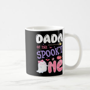 Dada Taloky 1:a födelsedag Halloween-Rosa Kaffemugg