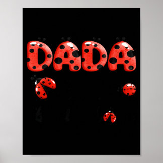 Dada till den lilla damen födelsedagsflicka nyckel poster