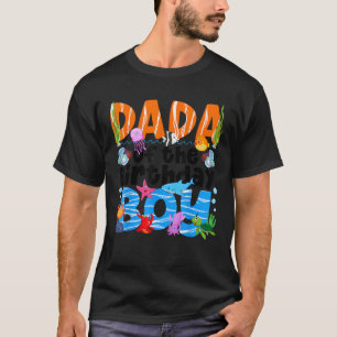 Dada under Sea Födelsedagsfest Boys Ocean Sea Anim T Shirt