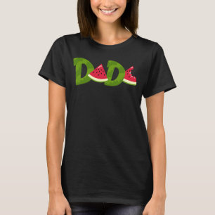 Dada Watermelon Summer Fruit Underbar Fars dag T Shirt