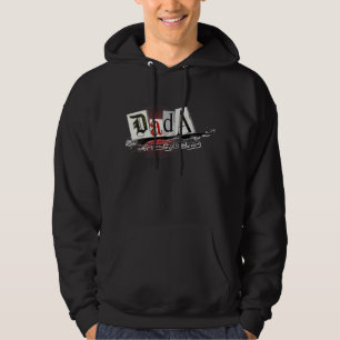 DADABlack Hoody manar Tröja Med Luva