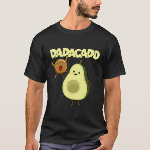 Dadacado Avocado 1st Pappa pappa Far Dada T Shirt