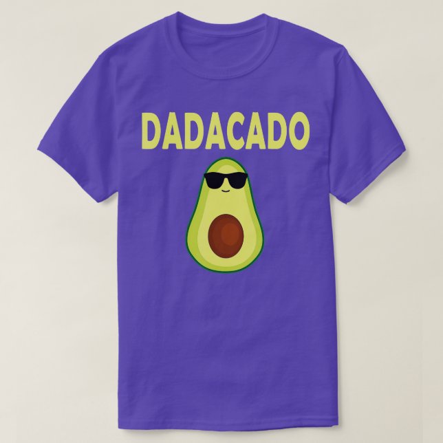 Dadacado Funny Avocado Pappa Fars dag pappa Manar T Shirt (Design framsida)