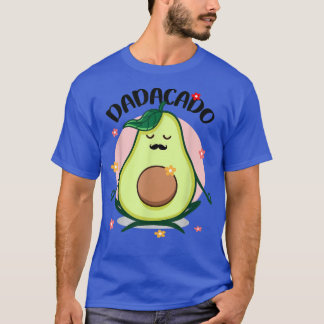 Dadacado Funny Avocado Pappa Fars dag pappa Papac T Shirt