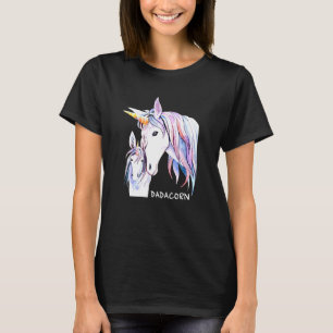 Dadacorn Muscle Unicorn Pappa Baby T Shirt