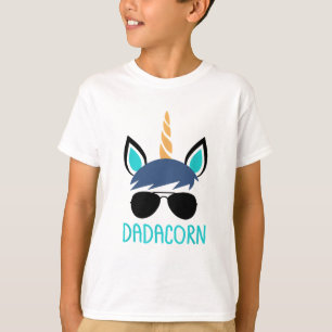 Dadacorn Unicorn Pappa Fars dag Gift T Shirt