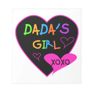 Dadas Girl T-Shirt, Mugg, Button, Magnet, More Anteckningsblock