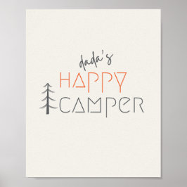 dadas lyckliga camper. Poster & Tryck