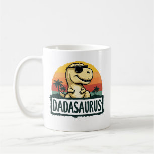 Dadasaurus Dinosaur Pappa Dada Saurus Fars dag Kaffemugg