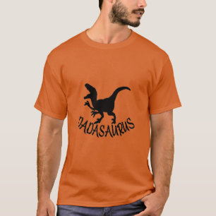 Dadasaurus Dinosaur T-Rex Far Dagen för Pappa Pres T Shirt