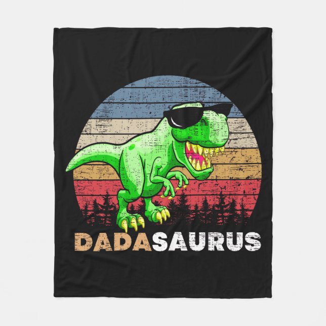 Dadasaurus Fleecefilt (Framsidan)