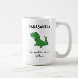 Dadasaurus Funny T-Rex Kaffemugg