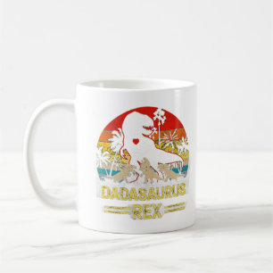 Dadasaurus t Rex Dinosaur Dada Saurus Family for t Kaffemugg