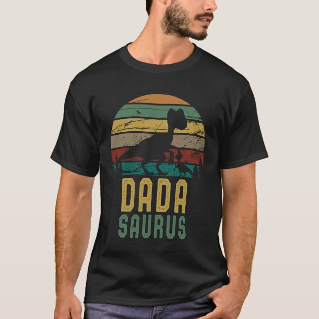 Dadasaurus T-tröjaDada Saurus Rex fars dag T Shirt (Framsida)