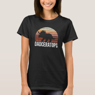 Dadceratops Triceratops Dinosaur Prehir Dino T Shirt