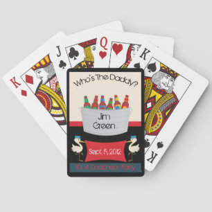 Dadchelor Party-favoritkort Casinokort