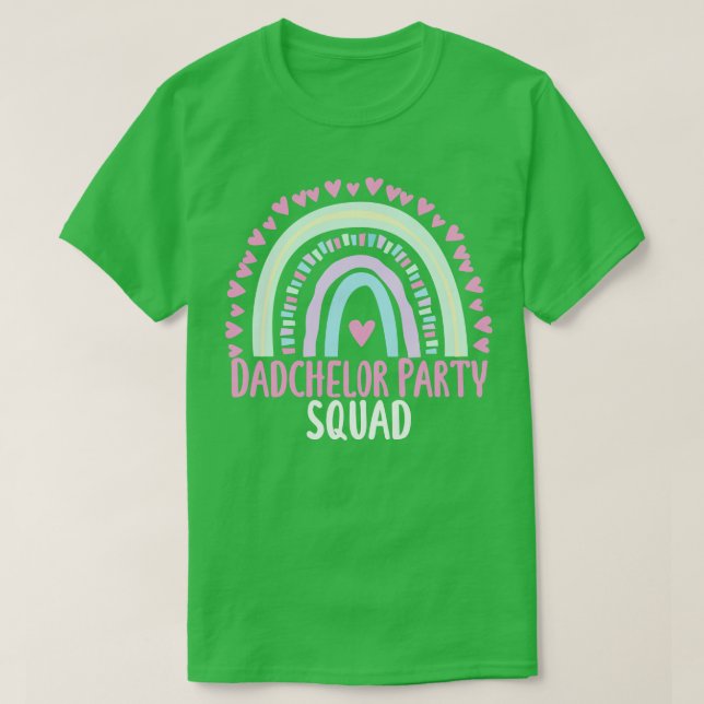 Dadchelor Party Squad Party Matching Womens Apprec T Shirt (Design framsida)