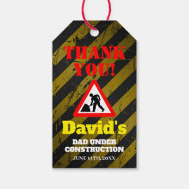 Dadchelor Party | Tack för PAPPA-visningsfavoriter Presentetikett