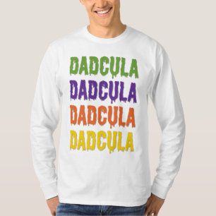 Dadcula Droppande Teckensnitt Generisk Halloween K T Shirt