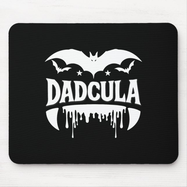 Dadcula Halloween Fladdermus Vampire Fangs Flowing Musmatta (Framsidan)