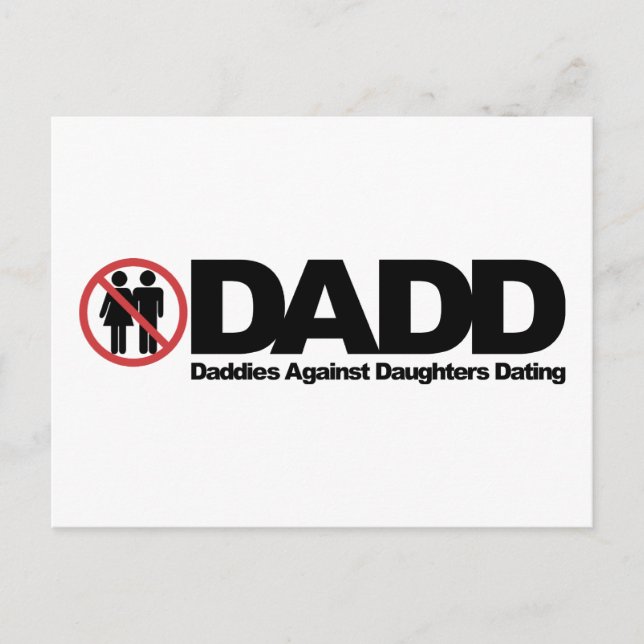 DADD-dosjusteringar mot döttrar Vykort (Framsida)