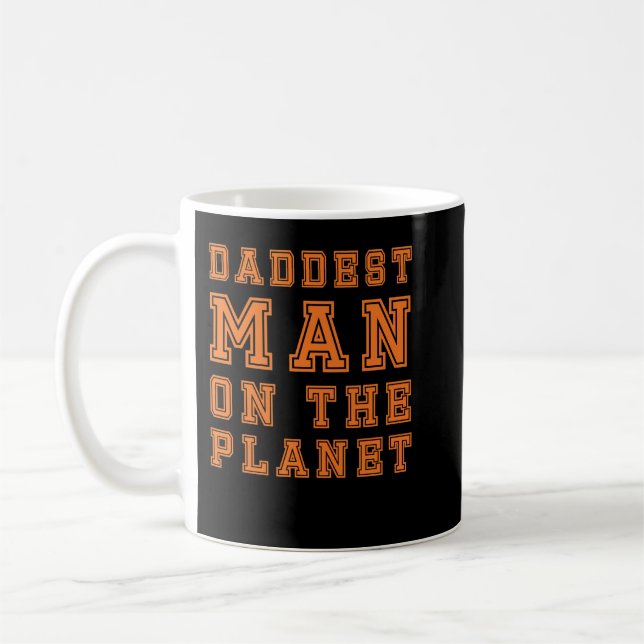 Daddest man på planeten, fina gåvor till Pappa Cla Kaffemugg (Vänster)