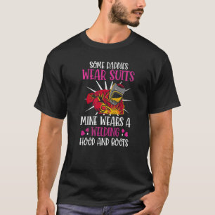 Daddie Bära Kostym Welding Head and Boots Welder T Shirt