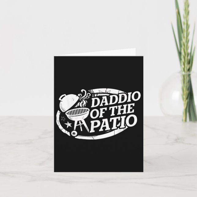 Daddio Fars dag Bbq Grill Pappa Gril Kort (Framsida)