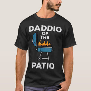 Daddio of the Patio Funny Bbq Barbecue Grilling Da T Shirt